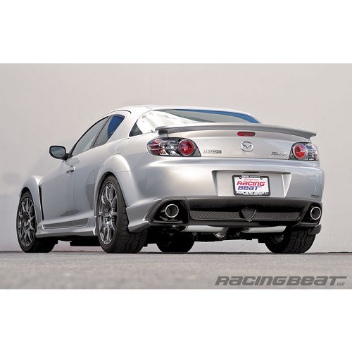 Acero inoxidable RACING BEAT line 2 salidas para Mazda RX8 SE (2003-2008) - RX01420