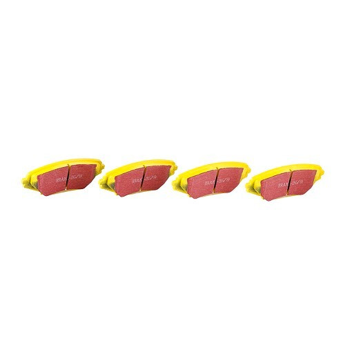  Plaquettes de frein avant EBC pour Mazda RX8 - Yellow Stuff - RX02086 