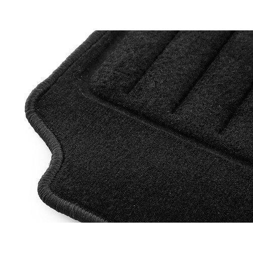 Velvet floor mats for Mazda RX8 LHD - Black - RX02130