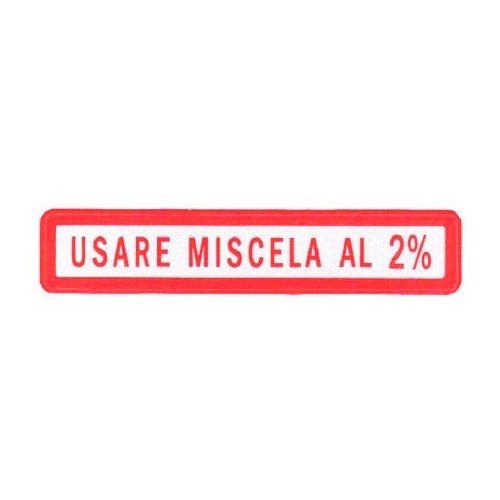  Etiqueta miscela 2% - SC82463 