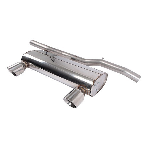 MILLTEK SSXAU237: Full exhaust line after catalytic converter - Without intermediate silencer for Audi TT 180/225 Quattro Coupe and Roadster 1998 - - SSXAU237