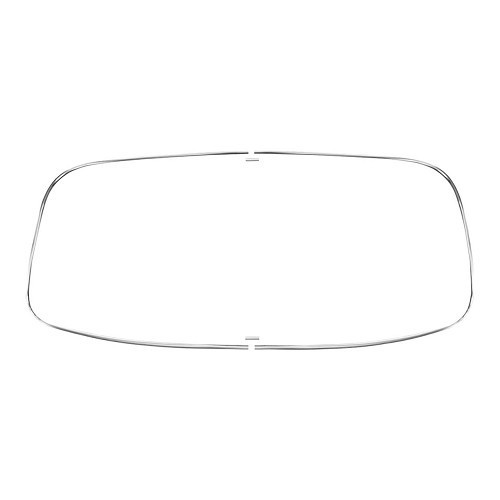  Achterruitlijst "Deluxe" voor Volkswagen type 3 Notchback (08/1963-) - T313100 