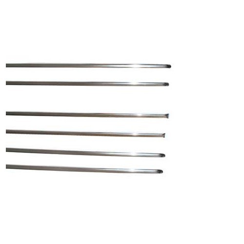 Kit of chrome-plated protectors for Type 3 with direction indicators 67 ->69 - T3A14710