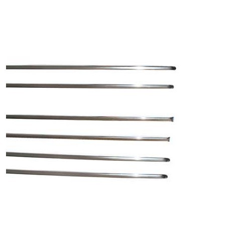 Kit of chrome-plated protectors for Type 3 without direction indicator 67 ->69 - T3A14712