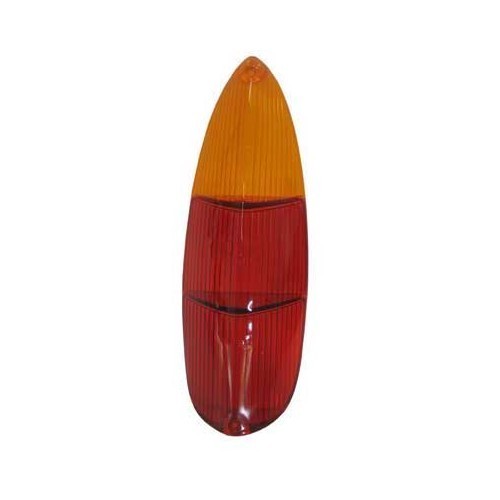  Vetro fanale posteriore arancione/rosso per tipo 3 61 -> 69 - T3A15600OR 