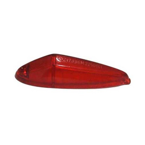  1 cristal de repetidor lateral rojo para tipo 3 - T3A16200R 