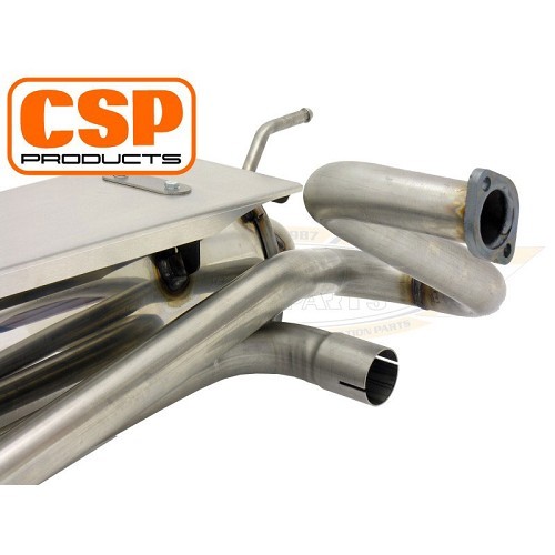 38 mm stainless steel CSP PYTHON exhaust for Type 3 - T3C20311