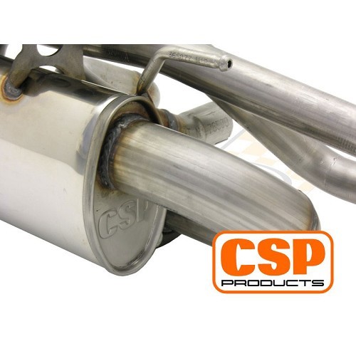 45 mm stainless steel CSP PYTHON exhaust for Type 3 - T3C20313