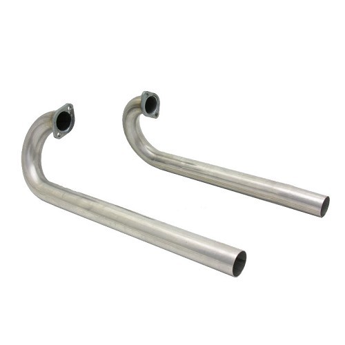  35 mm CSP stainless steel J pipes for Type 3 - pair - T3C22301 