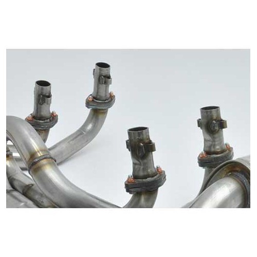 CSP Python stainless steel exhaust for T4 engine 78-> in Beetle, 45 mm pipes - T4C20402