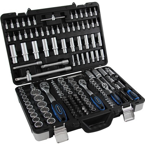 12-sided ratchets and sockets TOOLATELIER 171-piece tool set