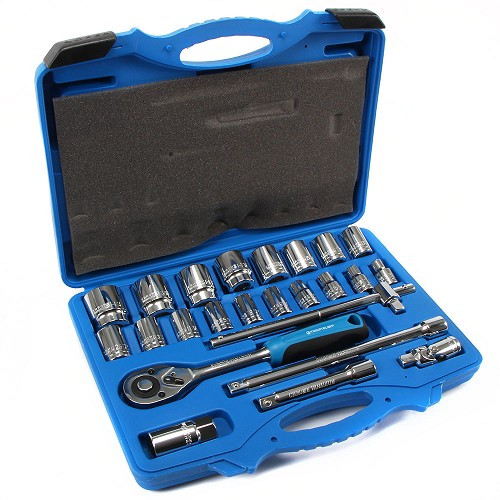 Socket and ratchet set TOOLATELIER - sizes in inches - TA00082