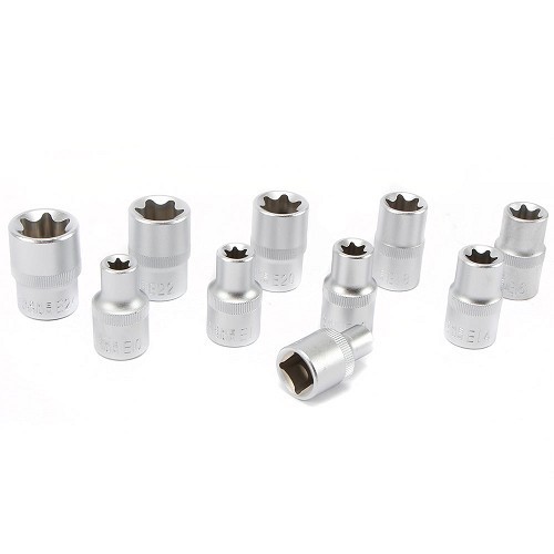  TOOLATELIER 1/2" female Torx sockets - TA00088 