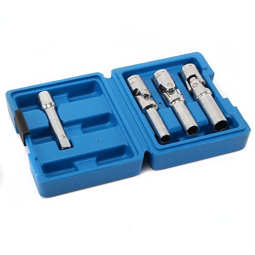 Bussole articolate TOOLATELIER per candele di preriscaldamento - attacco quadro: 3/8'' - 8, 10 et 12 mm - TA00103