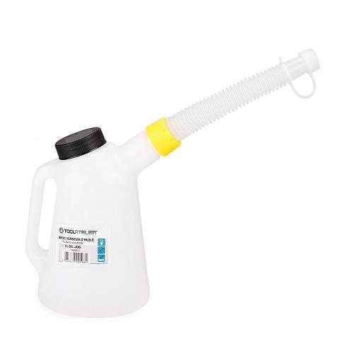 1 litre oil jug with spout - TOOLATELIER