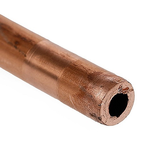 Ligne de frein en cuivre nickel de 4,75 mm avec raccords de 25 pi