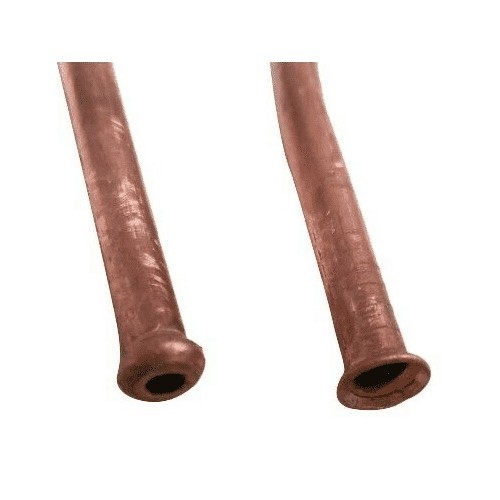 Tuyau rigide de cuivre TOOLATELIER pour circuit de freinage 4.75 mm