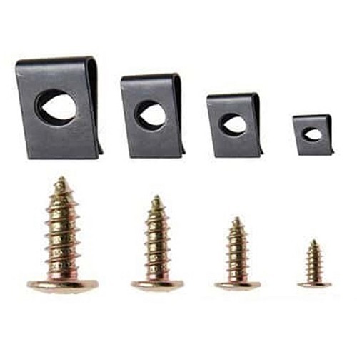 170-piece Screw and U-Type Cushion Assortment - TA00427