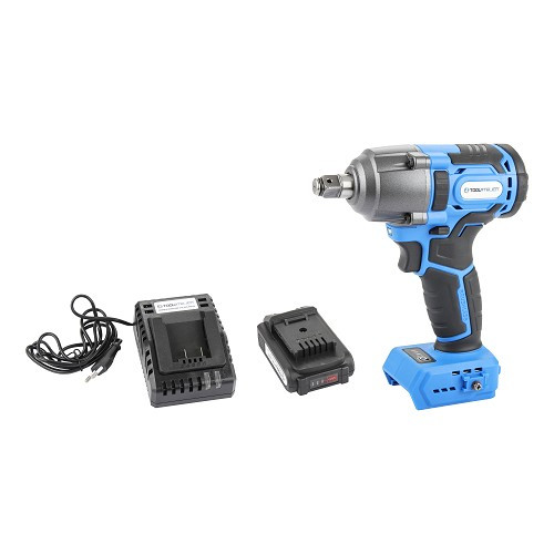  Cordless impact wrench 20V TOOLATELIER 400Nm with battery and charger - TA00516 