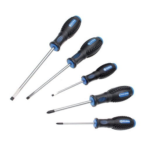 Set of 5 screwdrivers