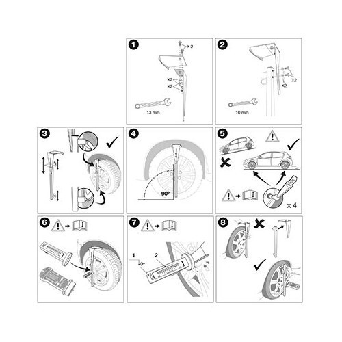 Barra de camber para UO09099 - TB00228