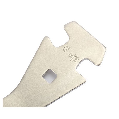 Llave de pedales reversible - 15 mm, 9/16". - TB00272