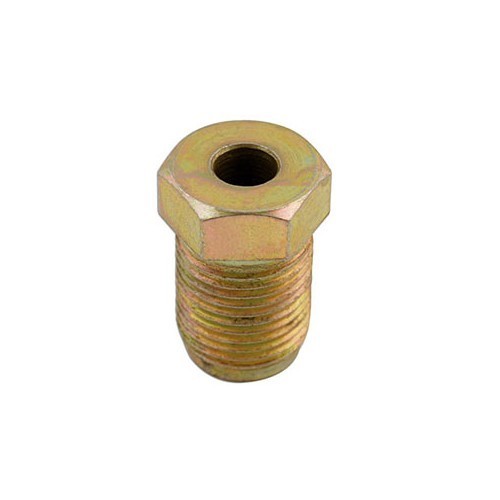  Raccordo maschio da 12 mm x 1 mm per tubo rigido da 3/16". - TB00349 