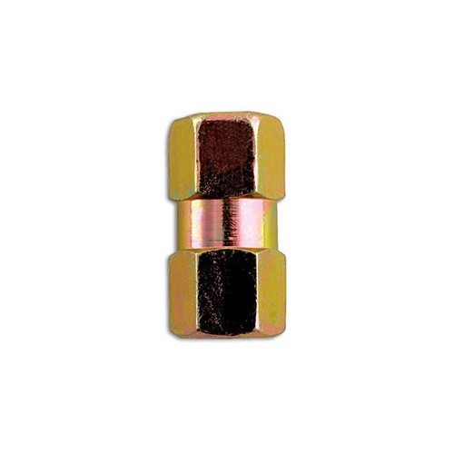  Conector fêmea/fêmea de 10 mm x 1 mm para tubo rígido de 3/16 - TB00350 