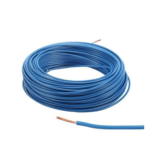  Speciale automobieldraad - 1,5 mm2 - per meter - blauw - TB00362 