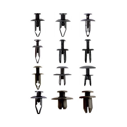  Assortment of clips for Ford - 240 pieces - TB00499 