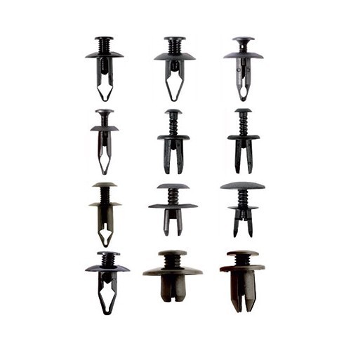 Assortment of clips for Nissan - 240 pieces - TB00500 