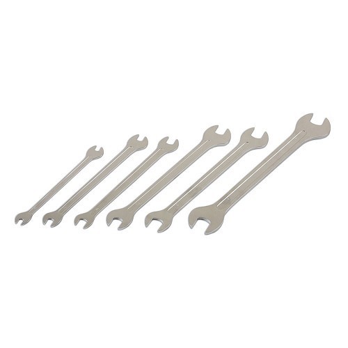 Ultra fijne gaffelsleutels - 6 stuks - TB00668