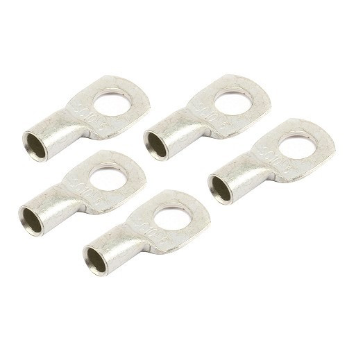  Tampões de cabo tubular não isolados - 25 mm2 - M6 - 5 peças - TB00730 