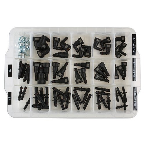 Assorted fuel and pipe connector kit