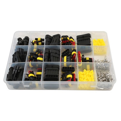 Conectores eléctricos à prova de água - 64 pcs