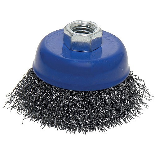  Brosse acier coupe-fil - M14 x 2 - Ø 65 mm - TB01044 