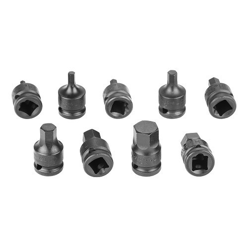  Tomadas de impacto hexagonal - 5 - 19 mm - TB01153 