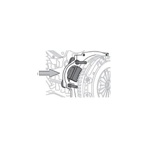 Engine flywheel locking tool for Hyundai and Kia - TB01359