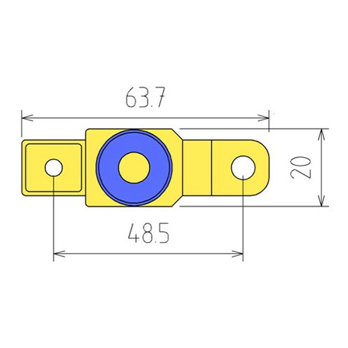 Interruptor de bateria de motocicleta - TB01389