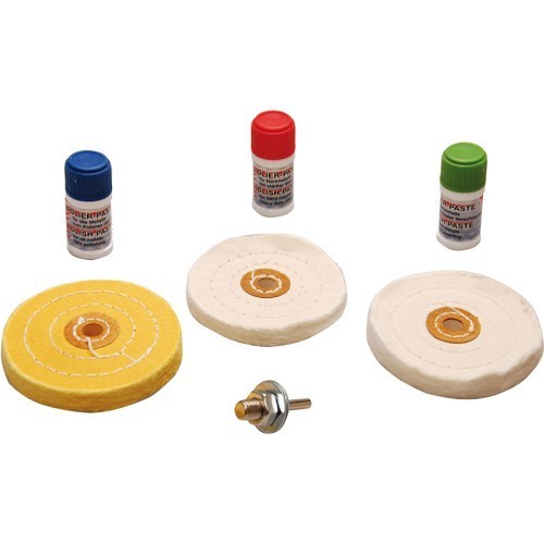  Kit de polissage pour métal doux - TB01403 