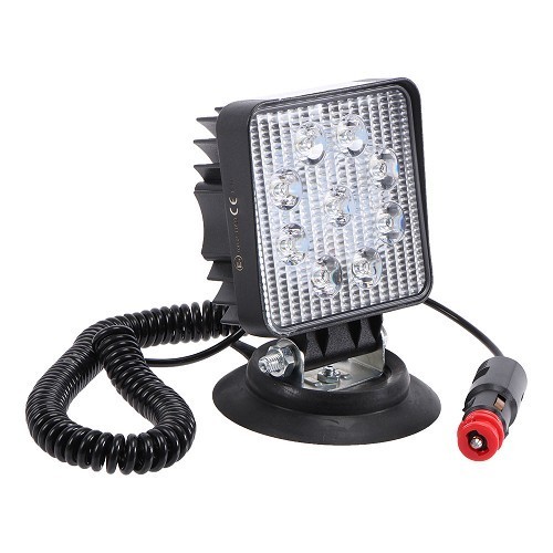 LED-Arbeitsscheinwerfer mit Zigarettenanzünder - 1755 Lumen - TB04670