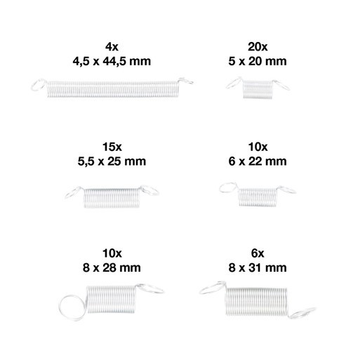 Trekveren - 65 stuks - TB04880