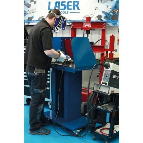 Mobile welding booth - TB05203