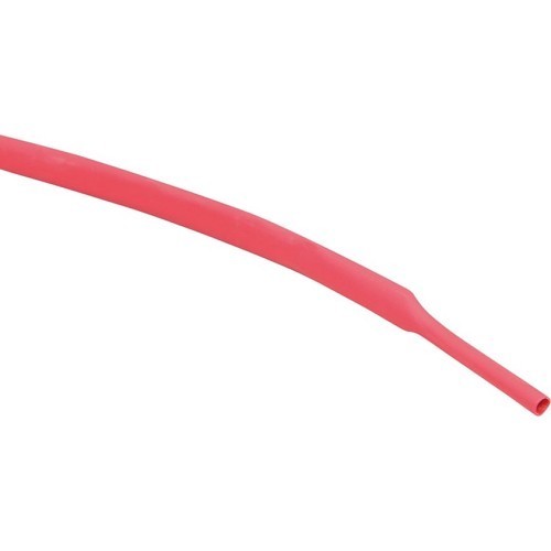  Gaine thermorétractable rouge 2:1 type 65 - diamètre 5 mm - au mètre - TB05208 