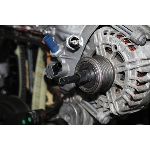 Disengageable alternator pulley socket for Honda CDTi - TB05222