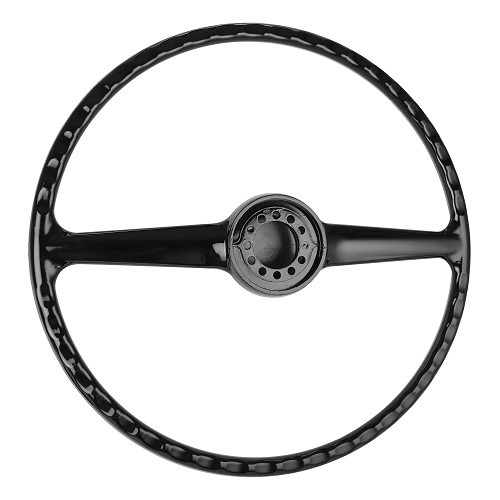 Complete 2-spoke steering wheel for Citroën Traction Avant 11 and 15hp - diam 450mm - TC50100