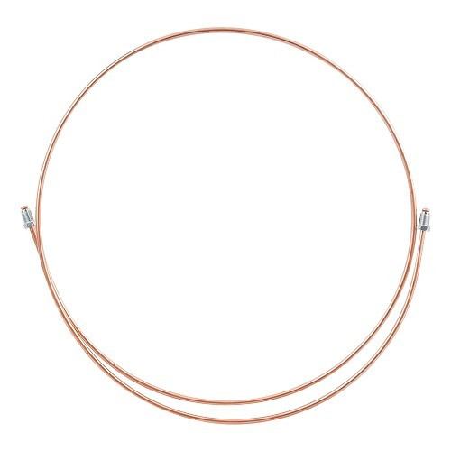  Rigid copper brake hose 4.75 mm 165 cm - TR05165 