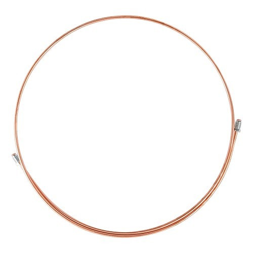  Rigid copper brake hose 4.75 mm 215 cm - TR05215 