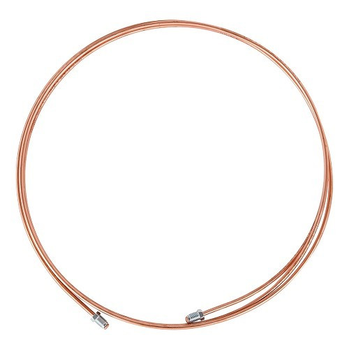  Rigid copper brake hose 4.75 mm 165 cm - TR05355 