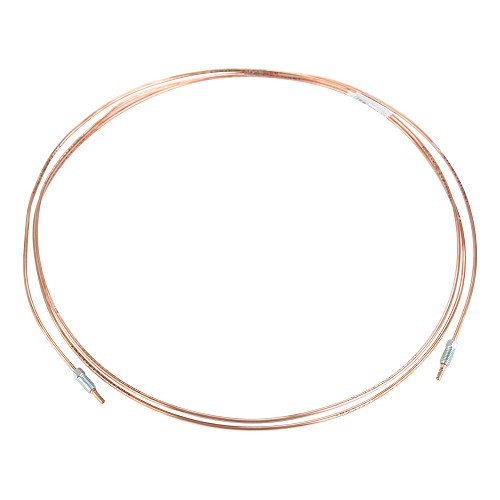  Rigid copper brake hose 3.50mm diameter - M8x1.25 20mm and M8x1.25 20mm ends - 305cm - TR06031 